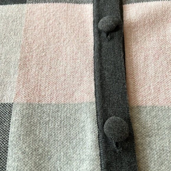 Marble pink and grey colour blocked cardigan XL-XXL - Picture 8 of 10